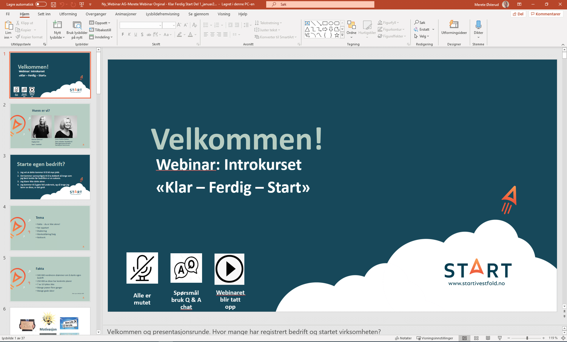WEBINAR: Her vil du lære smart bruk av PowerPoint!